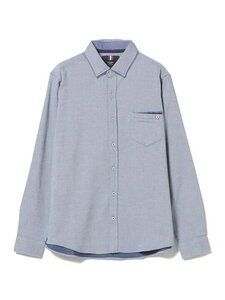 未使用品！ BEAMS HEART ダブルカラー オックスフォードBDシャツ サックス★S