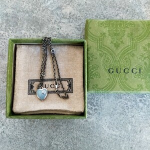 GUCCI ハート ネックレス 