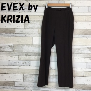 【人気】EVEX by KRIZIA/エヴェックス バイ クリツィア パンツ ブラウン サイズ40 レディース/A1372