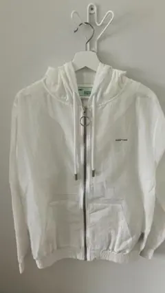 Off-White zip hoody Transparent