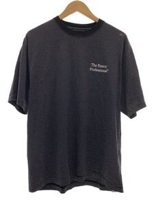 ENNOY◆22SS/S/SボーダーTシャツ/Lサイズ/コットン/ブラック/SS22BRENCT05AM/エンノイ