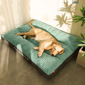 猫 犬 ベッド　ペットベッド ふわふわ　暖か もこもこ　ペット用品　滑り止め　クッションマット　柔らかい　耐噛み　秋冬　Sサイズ