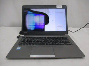 【ジャンク 1円スタート】TOSHIBA dynabook R63/F PR63FEA1337AD11 Core i5-6200U 2.30GHz 管理番号N-2628