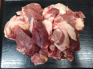 日本 イノシシ 、猪肉 切り落とし、1kg