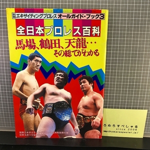 同梱OK◆【別冊付録のみ】全日本プロレス百科(エキサイティングプロレス/昭和59年/1984年5月号)名鑑/ジャイアント馬場/ジャンボ鶴田/天龍