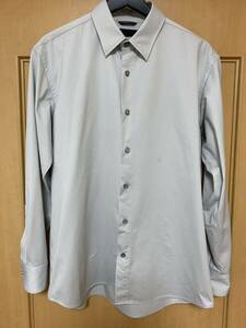 ジュンハシモト junhashimoto 23AW STRETCH RGC SHIRTS ストレッチレギュラーシャツ　サイズ　4 ライトグリーン