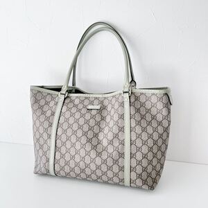 (k40)GUCCI グッチ トートバッグ GG柄 肩掛け A4 中古品 ビジネス