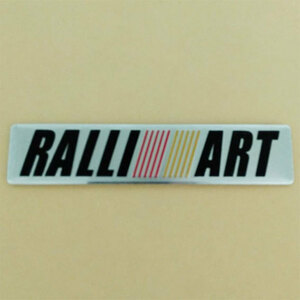 RALLIART ステッカー　シルバー １枚