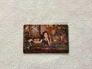 【送無】セブンイレブン　2016 クリスマス　 ミュージックカード(期限切れ)　 安室奈美恵◇◇非売品　