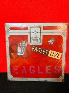 #1259 未開封 THE EAGLES Live DOUBLE ALBUM SET. US盤 1980 ASYLUM レコード BB-705