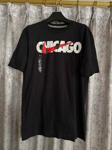 NIKE Chicago ナイキ シカゴ アメリカ USA 半袖 Tシャツ ブラック 黒 新品 M メンズ 限定 レア 半袖Tシャツ