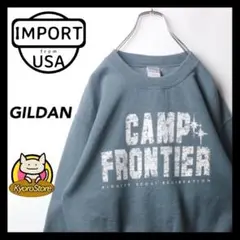 【I006】USA輸入 GILDAN スウェット デザイン◎ プリント