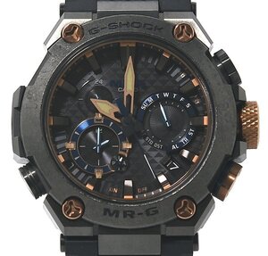 ★箱保付！極美品！CASIO カシオ G-SHOCK ジーショック MR-G MRG-B2000R-1AJR 勝色(かちいろ) チタン 電波ソーラー メンズ★