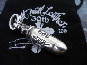 BWL ビルウォールレザー ブランド設立30周年記念 ラージ バレット ネックレスペンダントトップ