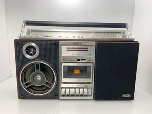 C3DP-061304 SONY ソニー CFS-V8 ステレオラジカセ STEREO ZILBAP ジャンク品