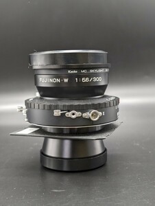 FUJINON ・W 300mm F5.6 TOYOボード フジノン 大判 カメラ レンズ 良品 1円 24D ヱOA4