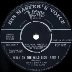 英7" Jimmy Smith & The Big Band Walk On The Wild Side POP1025 His Masters Voice /00080