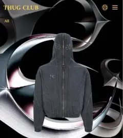 Thug club Galdiator Hoodie ジップパーカーサイズ3