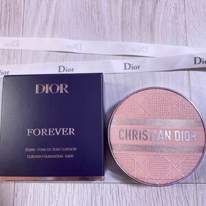 ディオール　スキン　フォーエヴァー　クッション　ケース　限定　ピンク　dior クリスチャンディオール　コンパクト