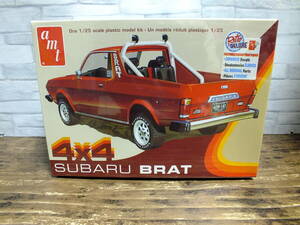 1/25　AMT　プラモデル　4X4　SUBARU　BRAT　スバル　ブラット　未組立品