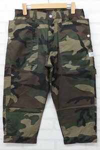 2P0510■新品 ササフラス フォールリーフスプレイヤーパンツ 2/3 ウィーズポプリン ウッドランドカモ SASSAFRAS Fall Leaf Sprayer Pants