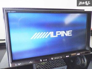 ALPINE アルパイン HDDナビ カーナビ CD DVD 地デジ対応 VIE-X077 地デジチューナー TUE-T320付 即納 棚21M