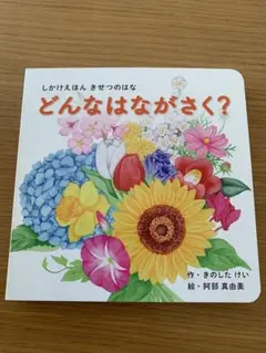 美品！ どんなはながさく？ 絵本