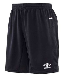 【KCM】Z-umbro-334-150★展示品★【UMBRO/アンブロ】ジュニア　クーリスト プラクティスパンツ　サッカー　UUJPJD97　ブラック　150