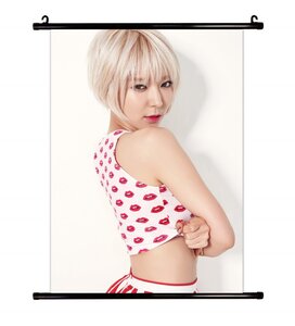 AOA チョア グッズ タベストリー 布ポスター 約41ｃｍ×57ｃｍ (A)