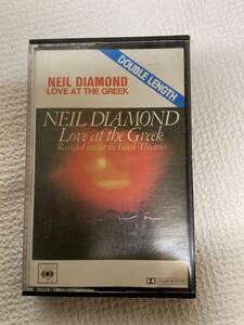 NEIL DIAMOND ニール ダイアモンド Love at the Greek カセットテープ中古