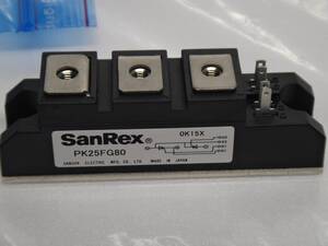 PK25FG80 サンレックス SanRexサイリスター/ダイオードモデュール 1個セット 未使用品