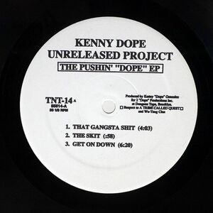 米 KENNY "DOPE" GONZALEZ/PUSHIN’ "DOPE" EP/TNT & TNT14 12