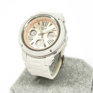 ◆BABY-G ベビージー 腕時計 デジアナ◆BGA-152 ホワイト×シルバーカラー SS×レジン レディース ウォッチ watch