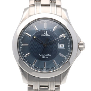 オメガ シーマスター 腕時計 時計 ステンレススチール 196.1501 クオーツ メンズ 1年保証 OMEGA 中古