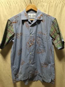 COMME des GARCONS SHIRT コムデギャルソンシャツ プリントシャツ S