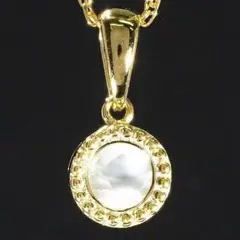 天然 ムーンストーン ネックレス オリジナル製作商品 高品質  【0.50ct】