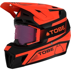 TOBE Outerwear スノーモービル T7 HELMET ミラーレンズ ゴーグル付 軽量ヘルメット テクノ TEKNO 北米 XLサイズ カナダ 新品未使用