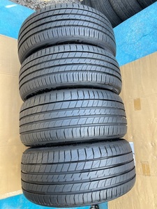 中古タイヤ4本セット　　245/40/19(2) 225/45/19 DUNLOP LEMANS ほぼ新品のタイヤ 2022年製