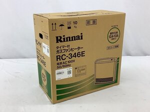 リンナイ タイマー付ガスファンヒーター/都市ガス用 RC-346E 内容未確認 未開封 未使用品 ACB