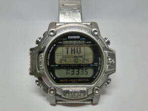 【№7059-O7001】中古品：CASIO カシオ プロトレック TWIN SENSOR PRT-300 メンズ腕時計 作動品