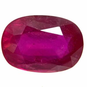 ☆天然ルビー 5.283ct☆s約11.7×8.3mm ルース 裸石 宝石 ジュエリー jewelry ruby corundum コランダム DE0/DE2