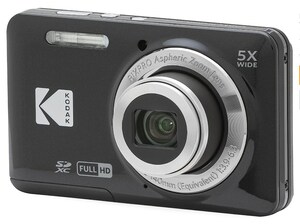 ★送料無料★240AM/ KODAK（コダック）コンパクトデジタルカメラ PIXPRO 16MP FZ55-BK ブラック