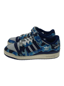 adidas◆FORUM 84 BAPE LOW_フォーラム 84 ベイプ ロウ/27cm/BLU