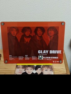 GLAY　店頭　POP レア　アクリルパネル　マウスパッド　セット