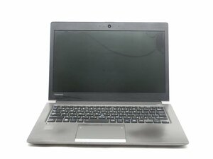 中古ノートパソコンノートPC　TOSHIBA　R63/A　Core i5　6300U　2GB　　通電します　起動しません　液晶割れ　 ジャンク品　送料無料　