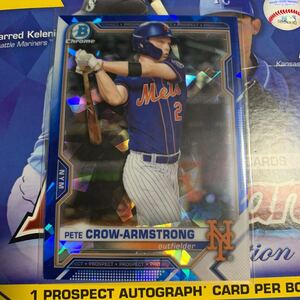 2021 bowman sapphire pete crow armstrong