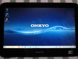 ONKYO 11.6型タブレットPC TW317A7 Win10Home 2GB 32GB AtomN450 1.66GHz タッチパネル不可 JUNK