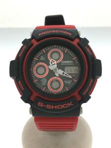 CASIO◆クォーツ腕時計・G-SHOCK/デジアナ/BLK