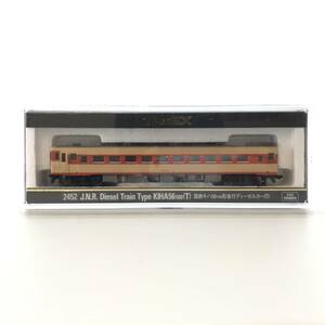 ☆中古品☆ TOMIX トミックス 鉄道模型 Ｎゲージ キハ56-100T 2452 国鉄キハ56‐100形急行ディーゼルカーT 動作未確認 現状品