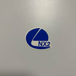 レクサスNX２０系　ステアリングエンブレムインナーブルーシート　訳あり品　AQUASTYLE　N